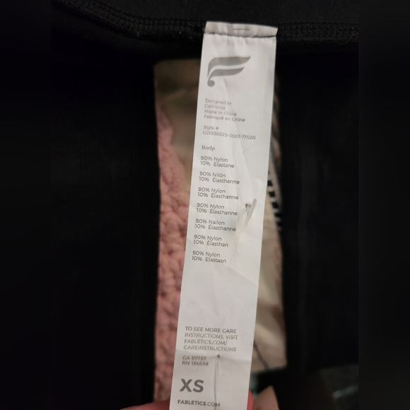 Nwt Fabletics High-Waisted Sculptknit Statement Legging - Picture 10 of 12